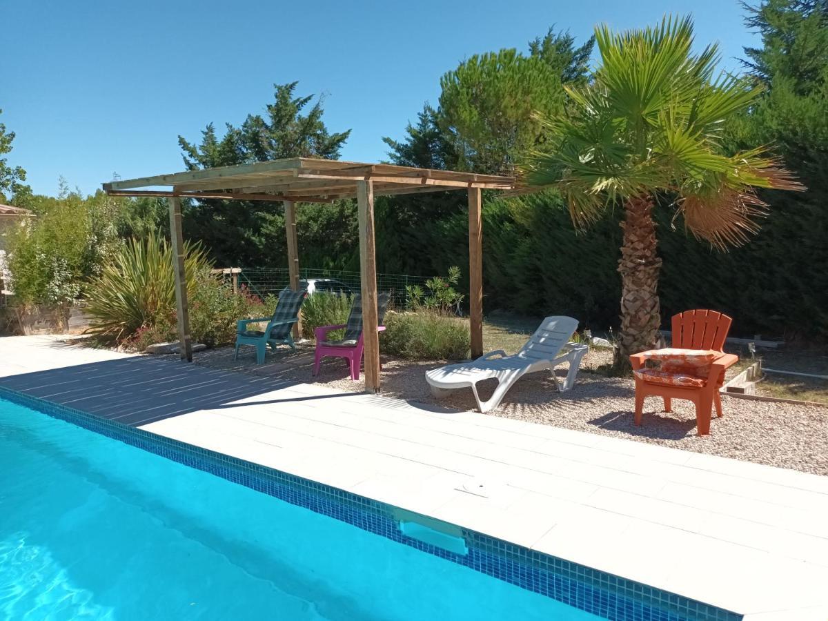 Chalet Banane Devant Piscine, A 6Km Du Festival De Piano De La Roque D'Antheron Rognes Zewnętrze zdjęcie