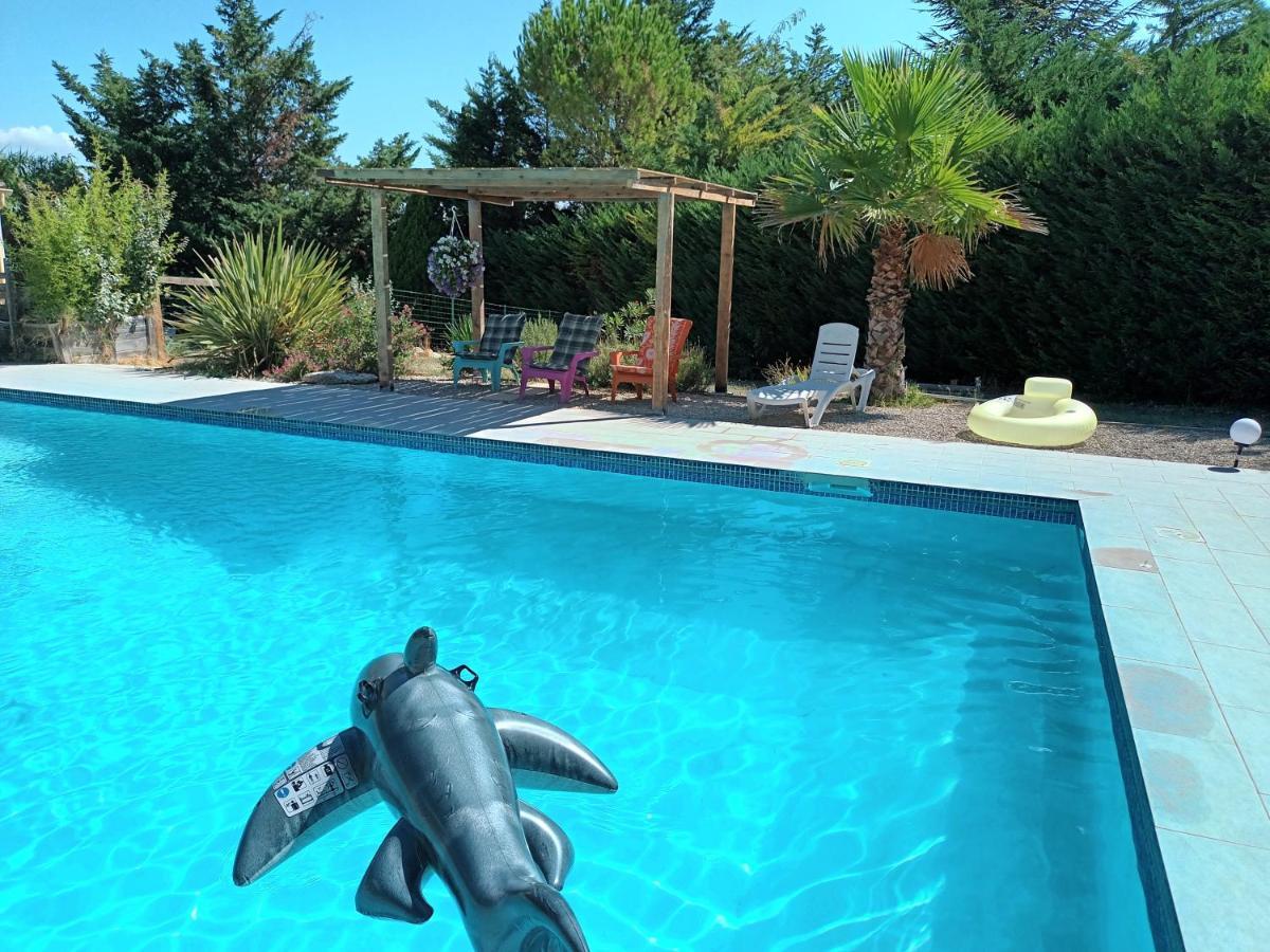 Chalet Banane Devant Piscine, A 6Km Du Festival De Piano De La Roque D'Antheron Rognes Zewnętrze zdjęcie