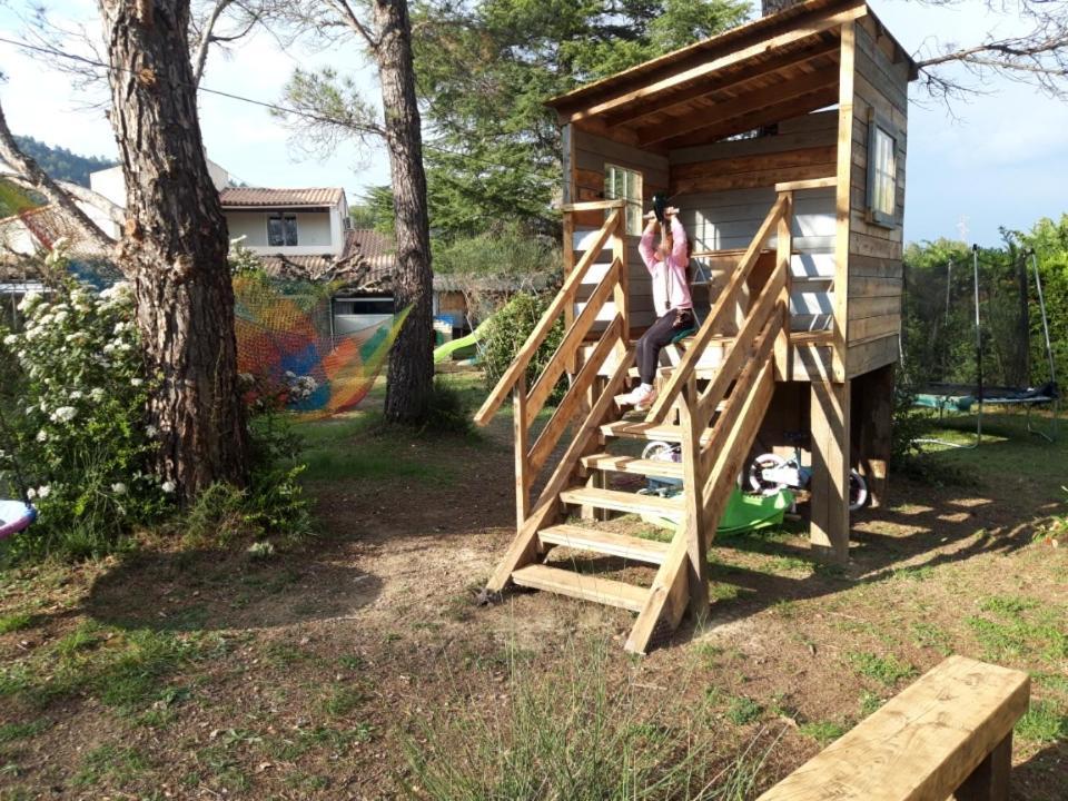 Chalet Banane Devant Piscine, A 6Km Du Festival De Piano De La Roque D'Antheron Rognes Zewnętrze zdjęcie